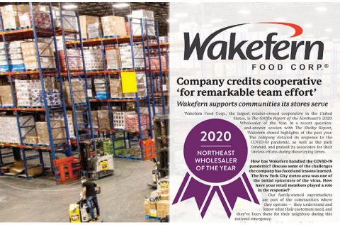 wakefern wholesaler praised detailed